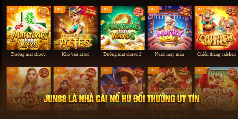 Ảnh 2. Tổng hợp những game nổ hũ uy tín 