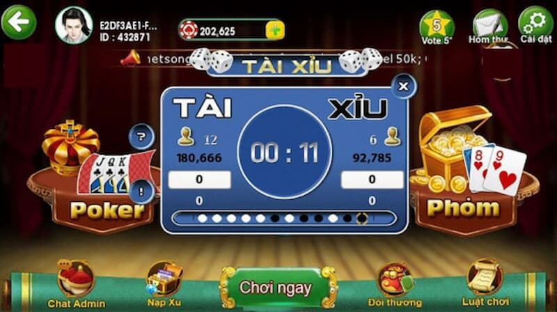 game Tài Xỉu online uy tín 